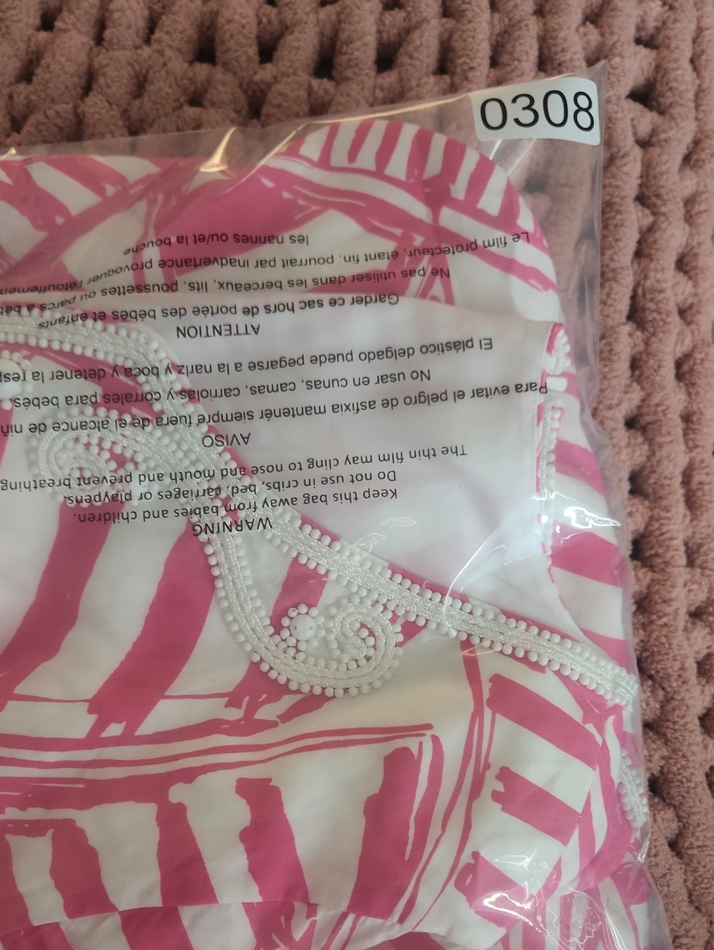 Lilly Pulitzer Pink and White Printed Tunic Dress - Picture 15 of 15